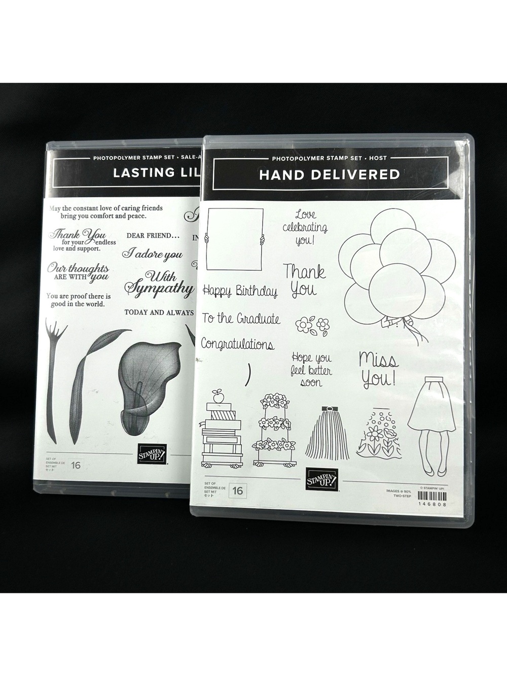 Stampin' Up! Lasting Lily & Hand Delivered Stamp Sets